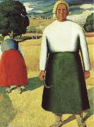 Kasimir Malevich Reapers Spain oil painting artist